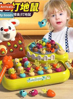 Four in one multifunctional gopher children puzzle fishing t