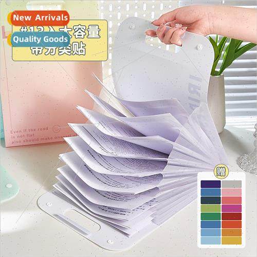 Portable a4 folder multilayer large capacy organ bag vertica