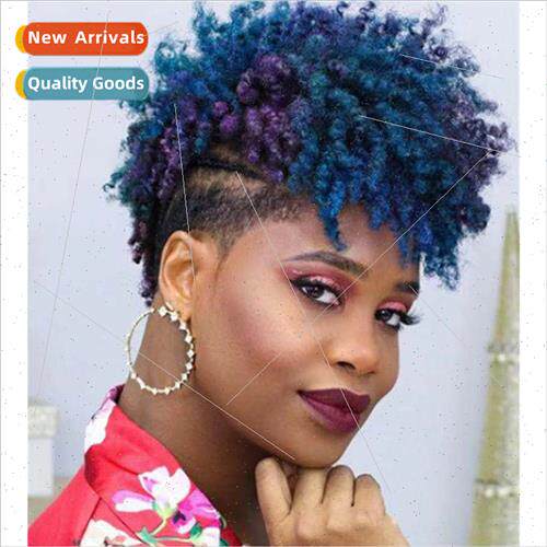 Wigs Europe Women Chemical Fiber Head Covers African Small C