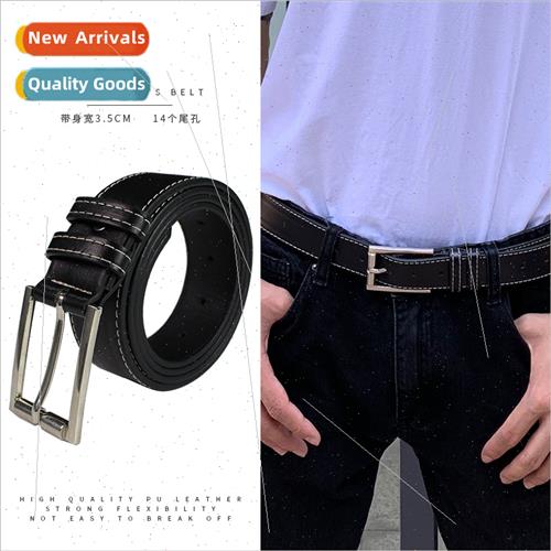 Men belt one-stop new fashion casual men trouser belt studen