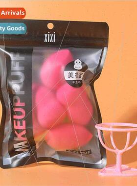 5pcs shelf beauty egg gourd cotton puff super soft no powder