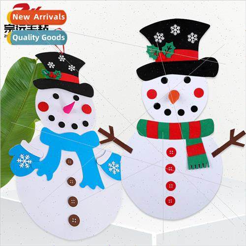 New Felt Christmas Snowman Decoration Christmas Felt Snowman
