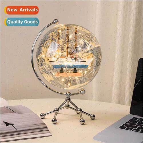 Smooth Sailing Earth Set Ornament Office Desktop Wine Cooler