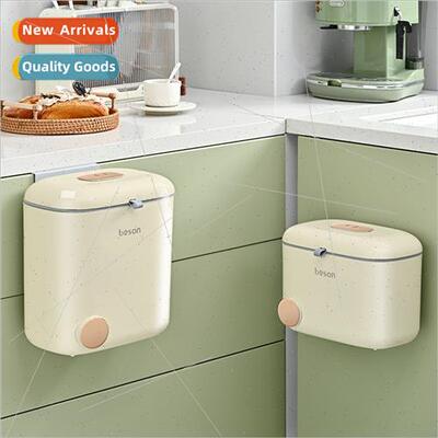 Cartoon kchen trash can wall-mounted cabinet door hanging bu