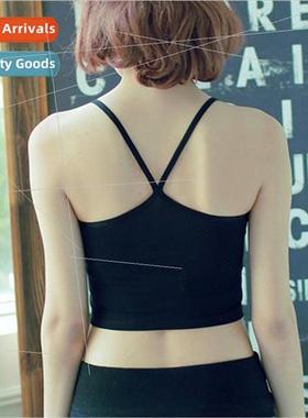 9.9 Yuan Cotton Neckless Vest Female Anti-Shine Rubbing Brea