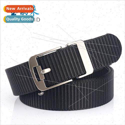 Canvas belt men youth students automatic buckle casual men p