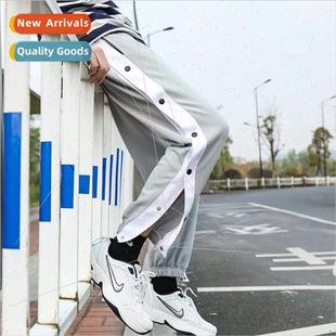 open double breasted Summer pants full basketball new