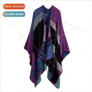 elegant large plaid Autumn cashmere new imation scarf winter