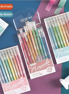 Multicolor Pens Large Capacity Color Handwriting Pens 9pcs S