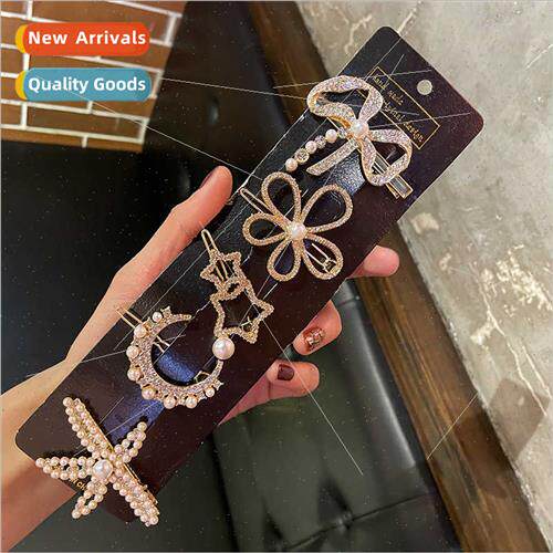Hair clips 2020 new set wind headdress bangs clip side clip