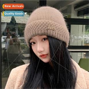 hair cold fall winter female knted cap warm Korea rabb new