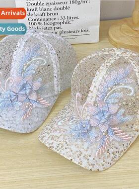 Spring and summer ins thin section lace flowers breathable s