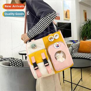 2022 Casual Mori Tutorial Bag Korean Students Girls Large Ca
