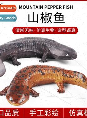 Amphibian animal model solid static dollfish mountain pepper