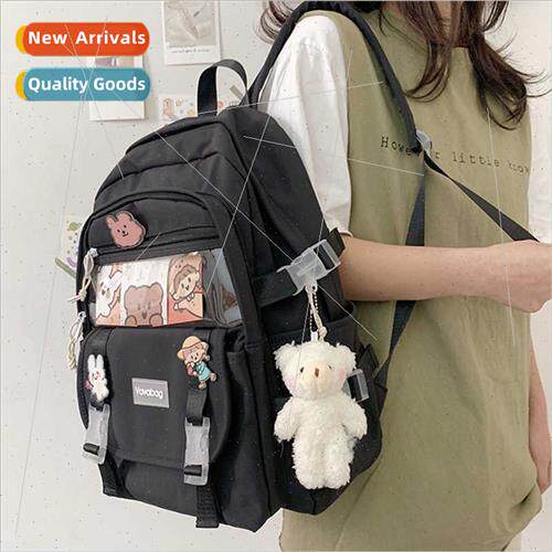 New junior high schoolbag cute girl cartoon large capacy stu