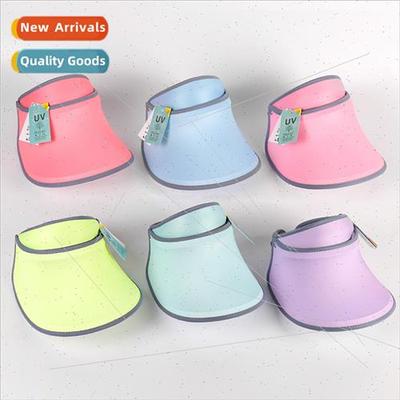 Summer outdoor anti-ultraviolet hat Korean hollow top sun ha