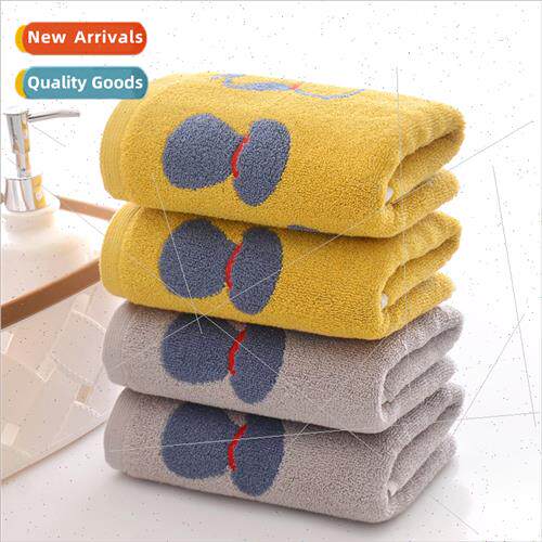 Puppy cartoon jacquard cotton towel absorbent washcloth face