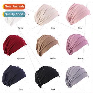 New thickened elastic cotton caps chemotherapy caps shuttere