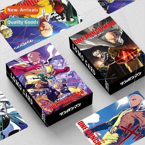 New One Punch Man double-sided 30 small card LOMO card anime