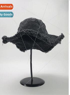 Black fisherman hat hat female ins Japanese spring summer ne