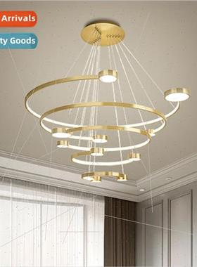 Scandinavian living room chandelier  commercial modern minim