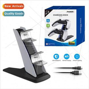 Type Dual Dock PS5 Wireless Airplane Charger Dua Gamepad