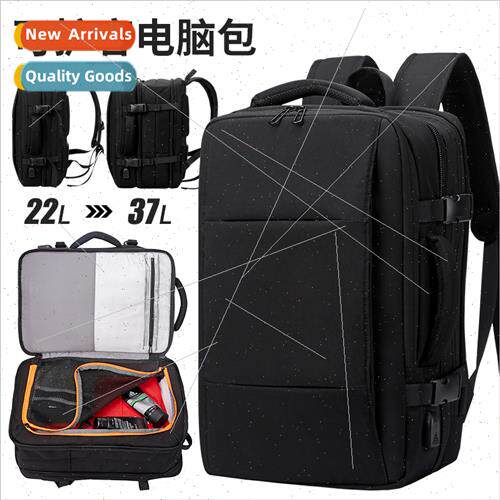 Expanded computer shoulder bag men business large capacy por