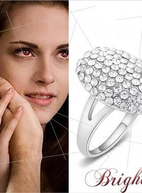 J044 Europe Twilight Bella Wedding Ring Full Diamond Alloy H