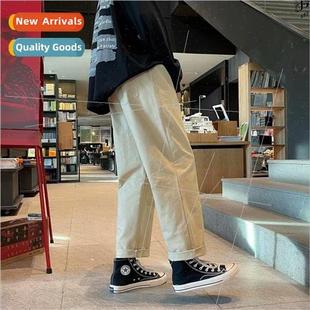 mens loo Autumn ins Kong Hong pants casual new and Spring