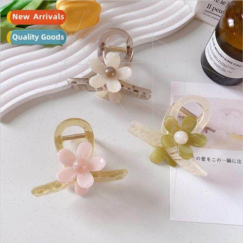 new Korea flower hair clips female back head head head a hun