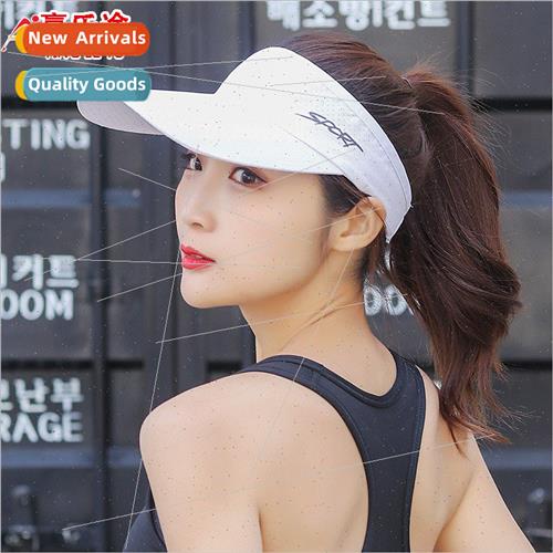 Summer quick-drying hollow top hat female tide people sunscr