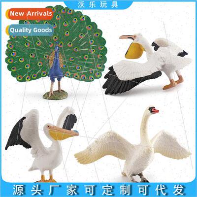 wild ornaments toy animals pelican warthog swan peacock mode