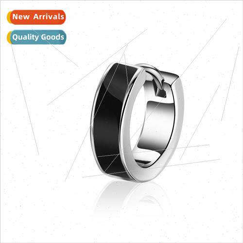 Korean  simple metal wind personaly creative  earrings squar