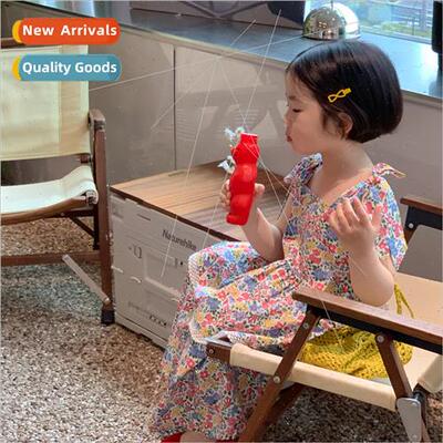 Girls summer new children Korean  of the dress small childre