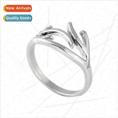 Europe minimalist hand jewelry fashion wild branches open ri