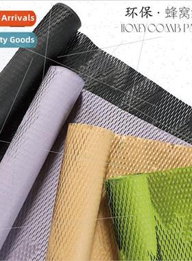 environmentally friendly honeycomb paper mesh art paper flor