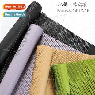 environmentally friendly honeycomb paper mesh art paper flor