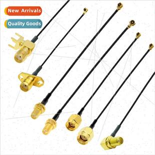 U.FL/IPEX to SMA female to male connector cable 1.13 wires P