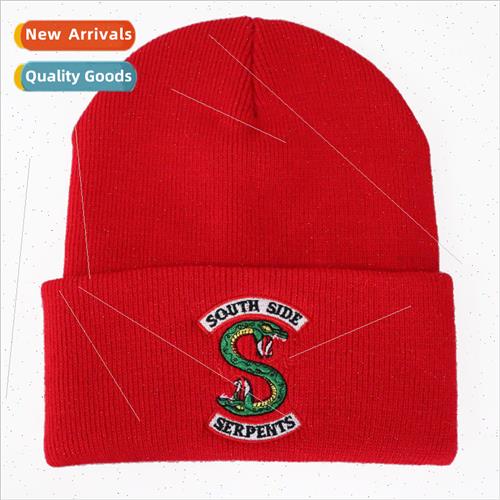 2019 Riverdale riverdale embroidered kn cap warm pullover wo