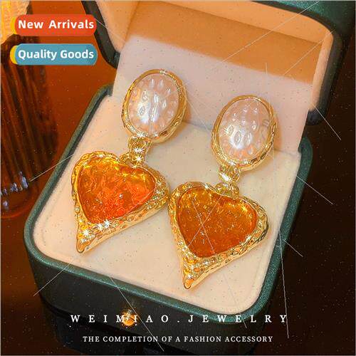lver needle in ancient oval love long earrings earrings fash