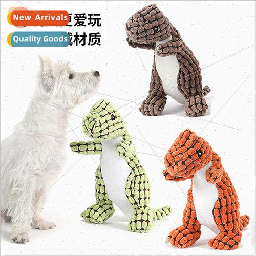 Pet dog toys chewable sounding dinosaur toys small dog plush