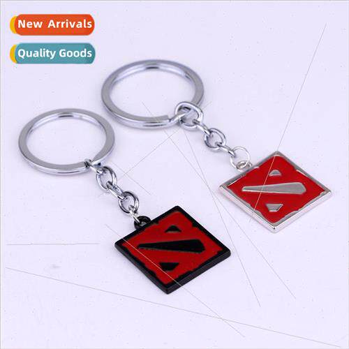 Game  dota2 alloy tag keychain pendant simple creative blade