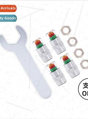 Car Tire Valve Caps Tire Pressure Monoring Warning Vacuum Ti