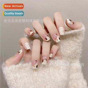 Wear Nail Cream pictorial oil painting sense manicure finish
