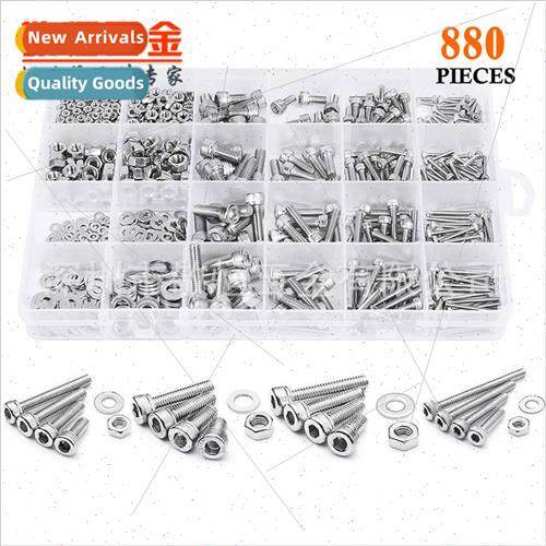 880pcsM2 M3 M4 M5 304 cup head hexagon socket screws nuts co