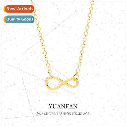 925 silver Cold Wind Necklace Female che Europe Ins Collarbo