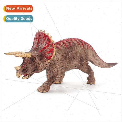 mulation Triceratops model ornament static hand-me-down desk