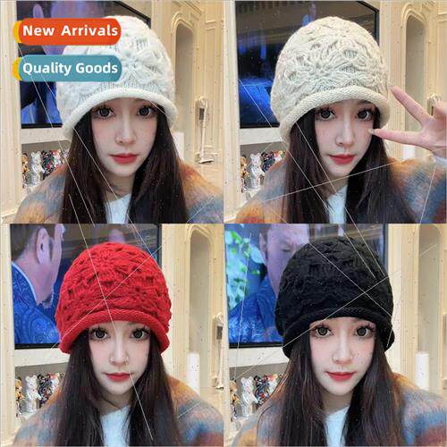 Autumn winter new handmade crocheted -wool cap children warm
