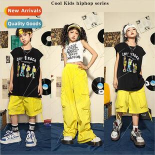 Set dance children tide clothing hip-hop boys Hong Kong shi
