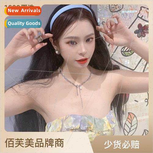 Summer new hair band half head cover wig female corn hot -re